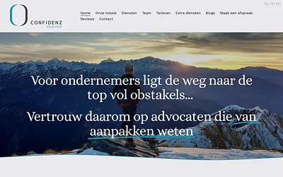 confidenz.be snapshot