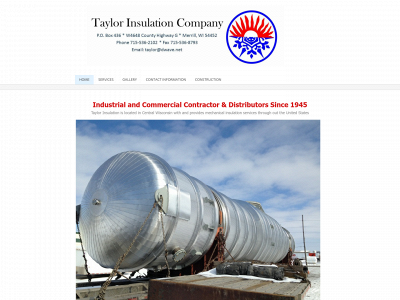 taylorinsulation.net snapshot