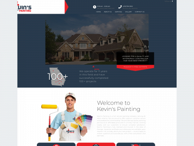 kevinspaintingga.com snapshot