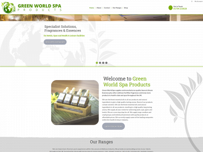 greenworldspaproducts.co.uk snapshot