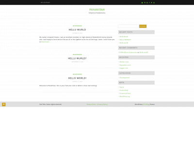 paramitah.com snapshot