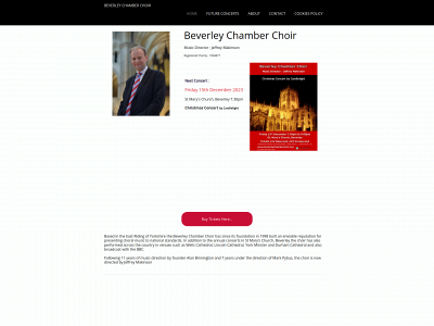 beverleychamberchoir.org snapshot