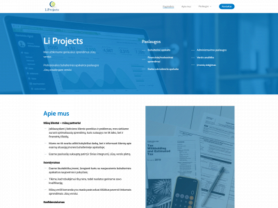 liprojects.lt snapshot