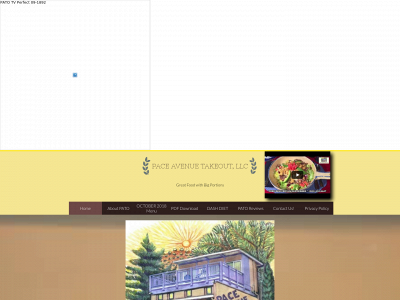 paceavenuetakeout.com snapshot