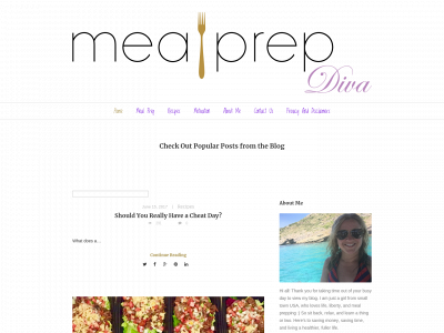 mealprepdiva.com snapshot