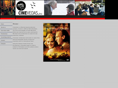 cinevedas.com snapshot