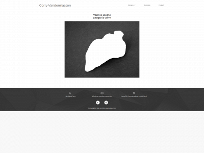 corryvandermassen.be snapshot