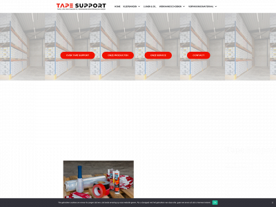 tapesupport.be snapshot