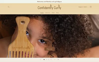 confidentlycurly.com snapshot