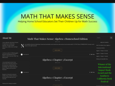 itsmaththatmakessense.com snapshot