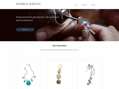 rossandcojewelry.com snapshot