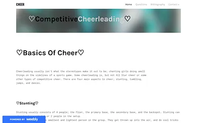 peprojectcheerleading.weebly.com snapshot