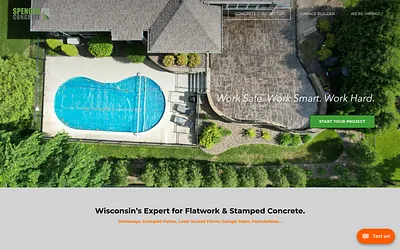 www.spencerconcrete.com snapshot