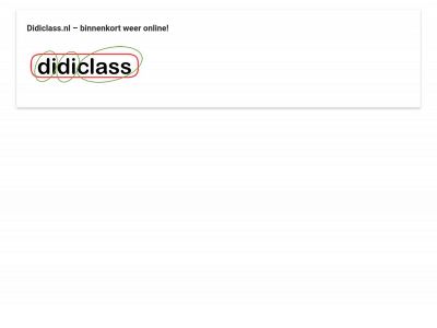 didiclass.nl snapshot