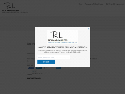 richandlawless.com snapshot