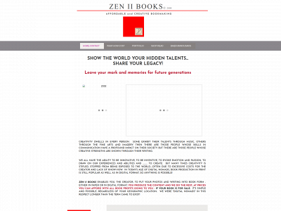 zen2books.com snapshot