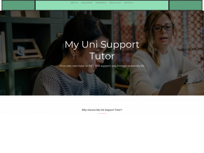 myunisupporttutor.co.uk snapshot