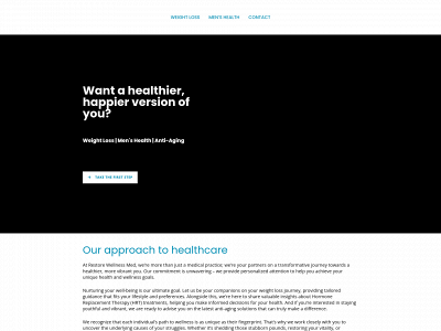restorewellnessmed.com snapshot