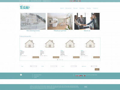 sun-estates.com snapshot