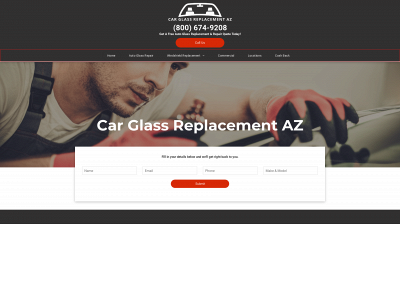 carglassreplacementaz.com snapshot