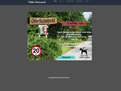 oddenaturpark.dk snapshot