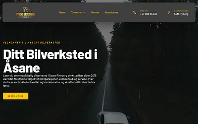 nyborgbilverksted.no snapshot