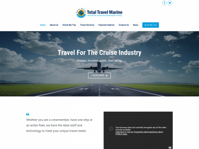 totaltravelmarine.com snapshot
