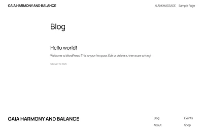 gaiaharmonyandbalance.com snapshot