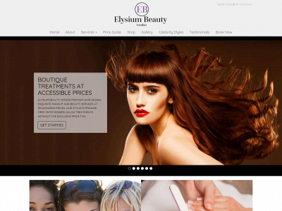 elysiumbeautylondon.com snapshot