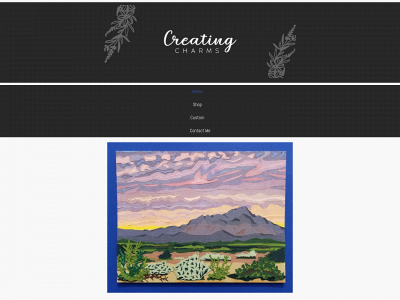 creatingcharms.com snapshot