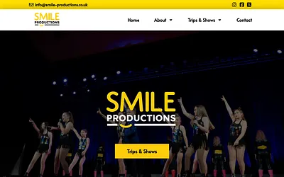 smile-productions.co.uk snapshot