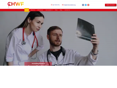 chwfoundation.org snapshot