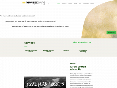 therapyedgeconsulting.com snapshot