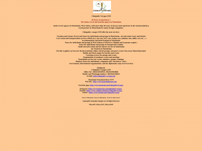 mauritaniatours.com snapshot