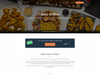 spicygrillers.co.uk snapshot