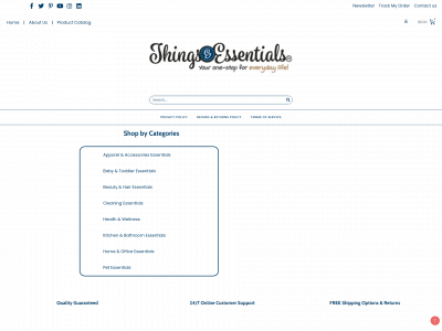 thingsessentials.com snapshot