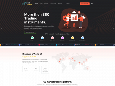 igbmarkets.com snapshot