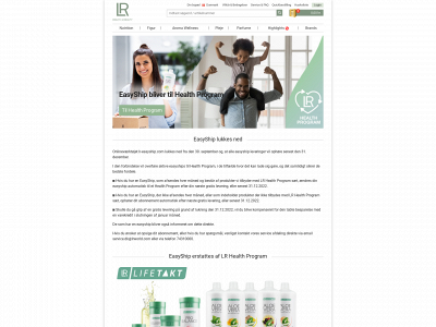 easyship.dk snapshot
