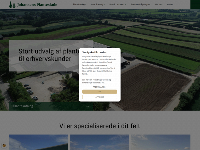 johansens-planteskole.dk snapshot