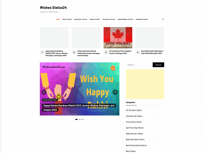 wishesstatus24.com snapshot