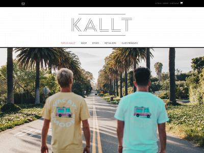 kalltclothing.com snapshot