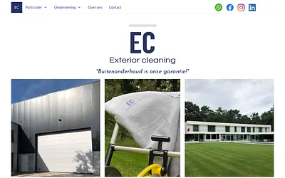 exteriorcleaning.be snapshot