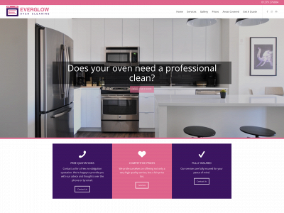 everglowovencleaning.co.uk snapshot
