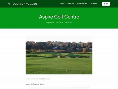 aspiregolfcentre.com snapshot