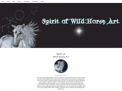 spiritofwildhorseart.co.uk snapshot
