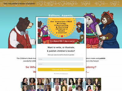 www.childrensbookacademy.com snapshot