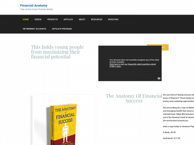 financialanatomy.net snapshot