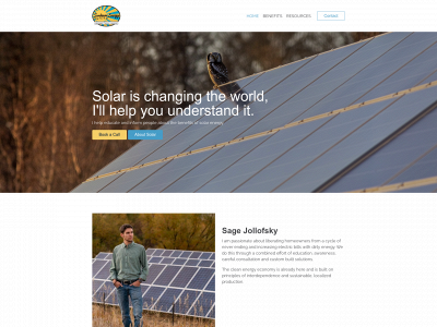 thesolarsage.com snapshot