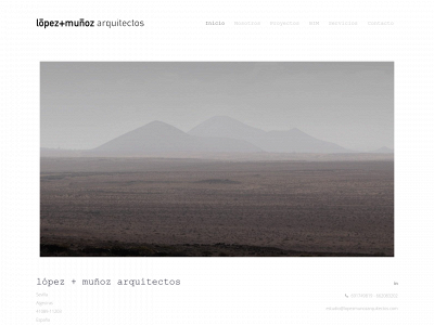 lopezmunozarquitectos.com snapshot