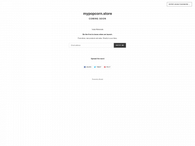mypopcorn.store snapshot